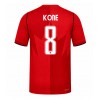 Canada Ismael Kone #8 Hjemmedrakt VM 2026 Kortermet